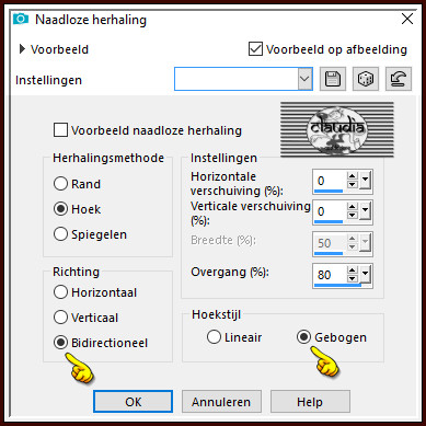 Effecten - Afbeeldingseffecten - Naadloze herhaling