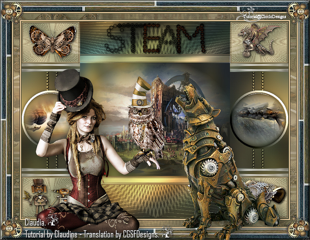 Les : Krys Steampunk van Claudine