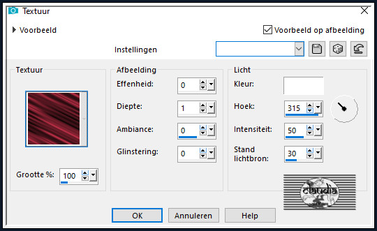 Effecten - Textuureffecten - Textuur