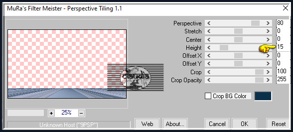 Effecten - Insteekfilters - MuRa's Meister - Perspective Tiling