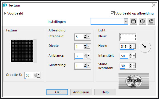 Effecten - Textuureffecten - Textuur 