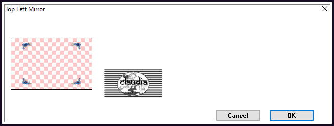 Effecten - Insteekfilters - Simple - Top Left Mirror