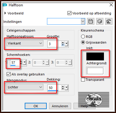 Effecten - Artistieke effecten - Halftoon