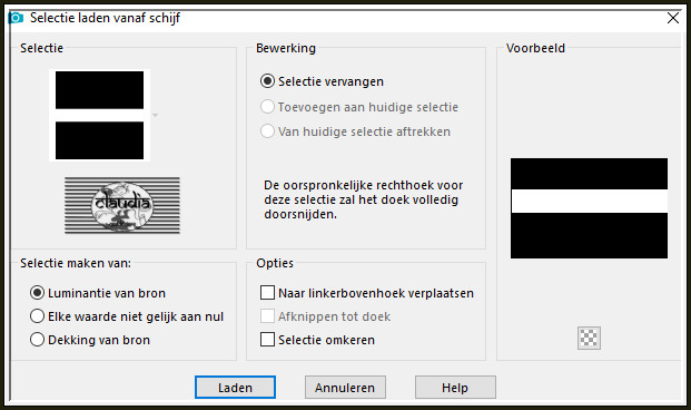 Selecties - Selectie laden/opslaan - Selectie laden vanaf schijf : ©cloclo_douceur_pascale1