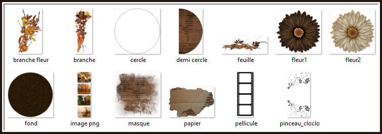 Inhoud Materialen Map