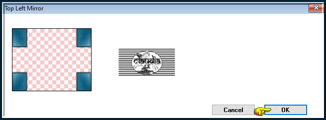Effecten - Insteekfilters - Simple - Top Left Mirror
