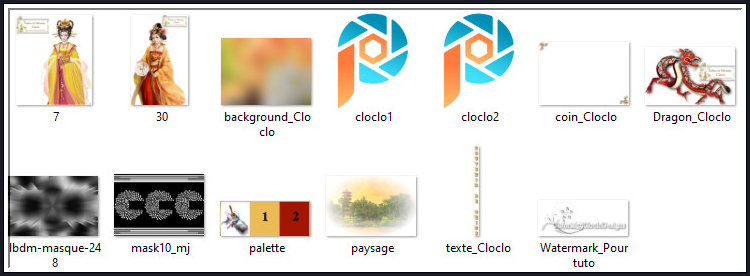 Inhoud Materialen Map