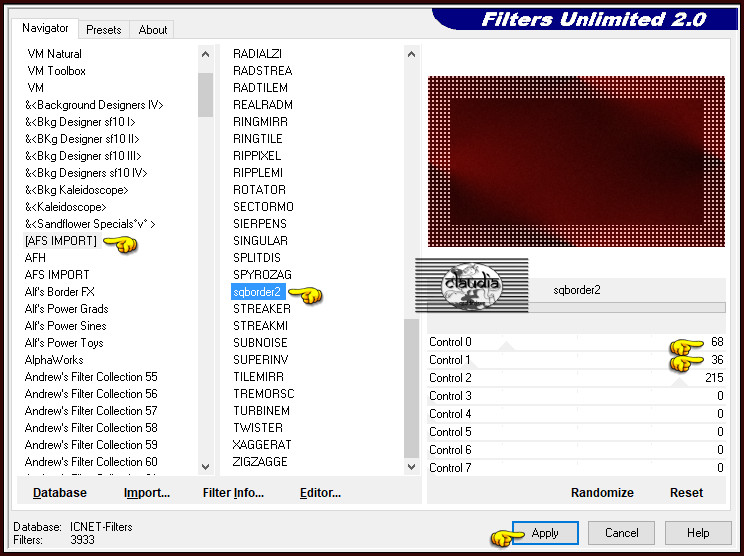 Effecten - Insteekfilters - <I.C.NET Software> - Filters Unlimited 2.0 - [AFS IMPORT] - sqborder2