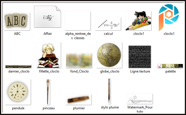 Inhoud Materialen Map