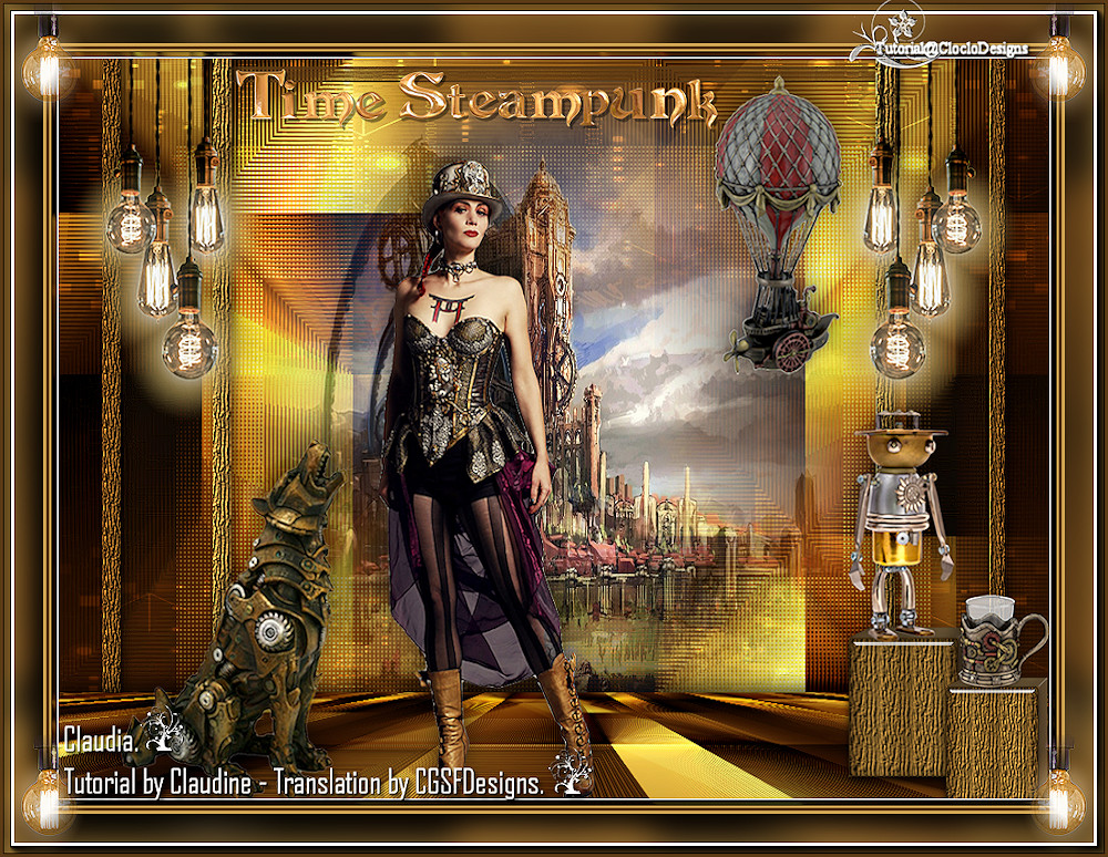 Les : Time Steampunk van Claudine