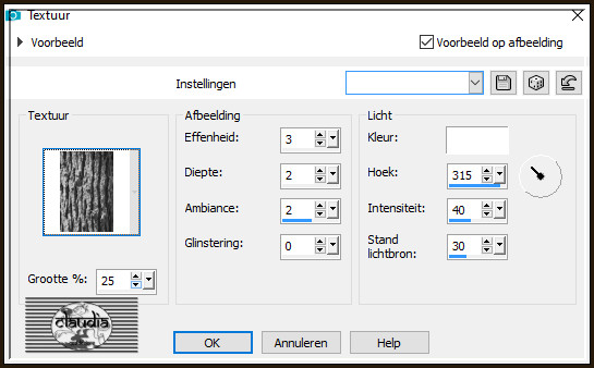 Effecten - Textuureffecten - Textuur : Textuur = texture22
