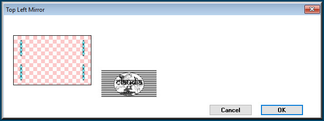 Effecten - Insteekfilters - Simple - Top Left Mirror