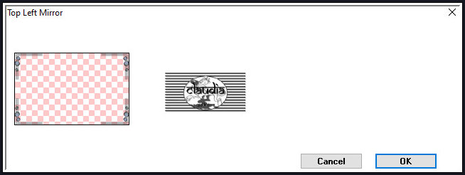 Effecten - Insteekfilters - Simple - Top Left Mirror