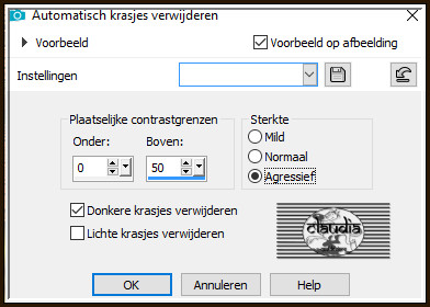 Aanpassen - Ruis toevoegen/verwijderen - Automatisch krasjes verwijderen... :