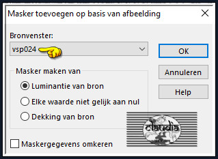 Lagen - Nieuwe maskerlaag - Uit afbeelding