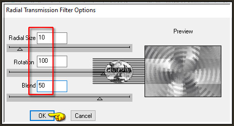 Effecten - Insteekfilters - dsb flux - Radial Transmission