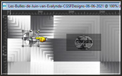 Of plaats het element zoals op het voorbeeld 