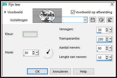 Effecten - Textuureffecten - Fijn leer 