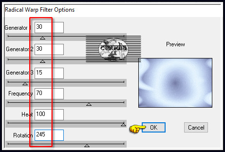 Effecten - Insteekfilters - dsb flux - Radical Warp