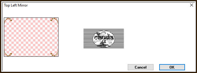 Effecten - Insteekfilters - Simple - Top Left Mirror
