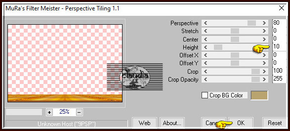 Effecten - Insteekfilters - MuRa's Meister - Perspective Tiling