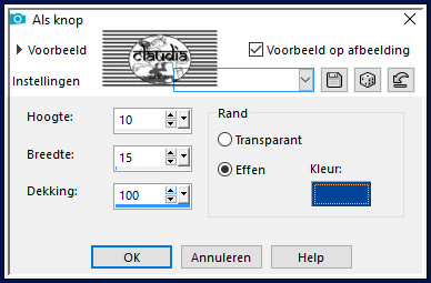 Effecten - 3D-Effecten - Als knop