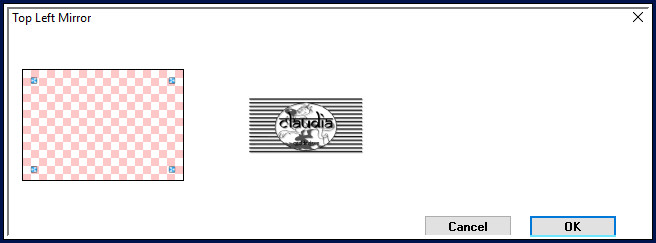 Effecten - Insteekfilters - Simple - Top Left Mirror