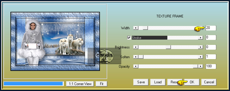 Effecten - Insteekfilters - AAA Frames - Texture Frame