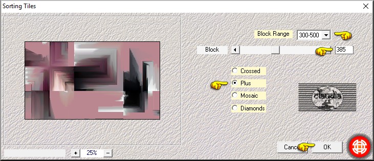 Effecten - Insteekfilters - Mehdi - Sorting Tiles 