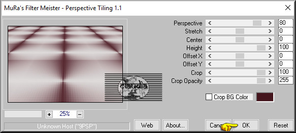 Effecten - Insteekfilters - MuRa's Meister - Perspective Tiling