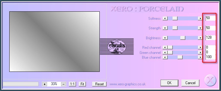 Effecten - Insteekfilters - Xero - Porcelain