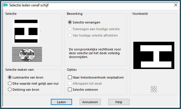 Selecties - Selectie laden/opslaan - Selectie laden vanaf schijf : 020-Athe-tuto-estivale