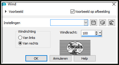 Effecten - Vervormingseffecten - Wind