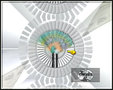 Plaats het element in de middelste cirkel vorm