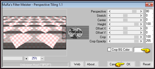 Effecten - Insteekfilters - MuRa's Meister - Perspective Tiling