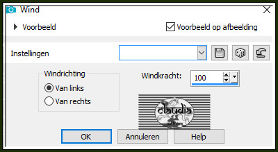 Effecten - Vervormingseffecten - Wind