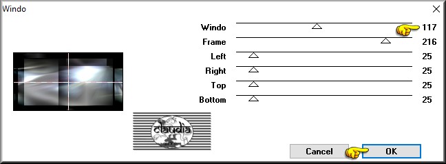 Effecten - Insteekfilters - Mock - Windo