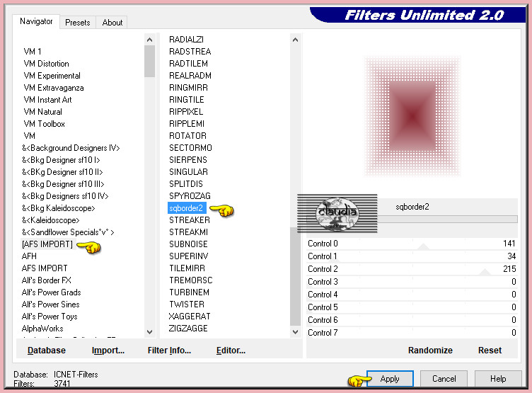 Effecten - Insteekfilters - <I.C.NET Software> - Filters Unlimited 2.0 - [AFS IMPORT] - sqborder2