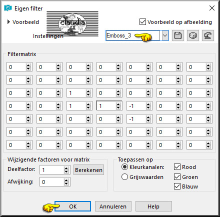 Effecten - Eigen filter - Emboss_3