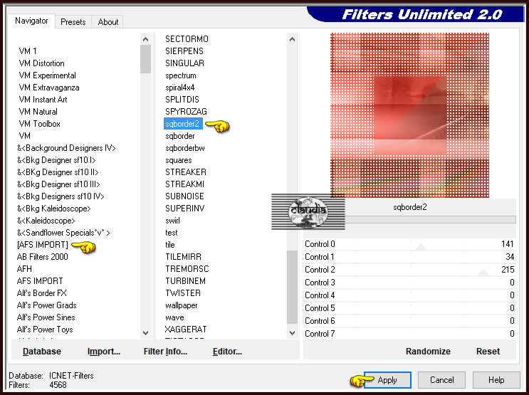 Effecten - Insteekfilters - <I.C.NET Software> - Filters Unlimited 2.0 - [AFS IMPORT] - sqborder2