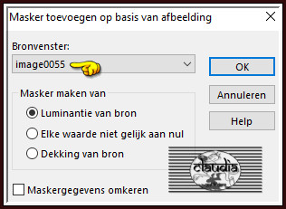 Lagen - Nieuwe maskerlaag - Uit afbeelding