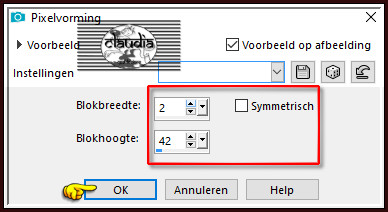 Effecten - Vervormingseffecten - Pixelvorming