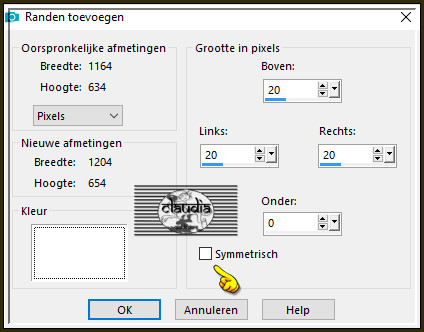 Afbeelding - Randen toevoegen