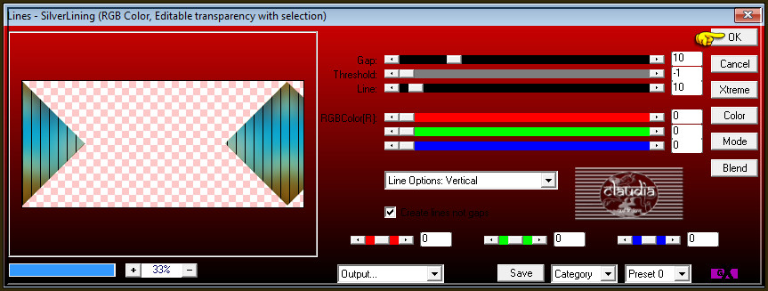 Effecten - Insteekfilters - AP 01 [Innovations] - Lines - SilverLining