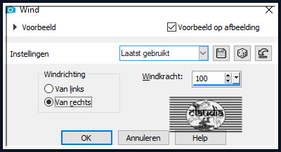 Effecten - Vervormingseffecten - Wind 