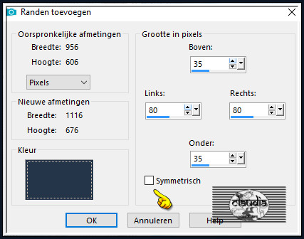 Afbeelding - Randen toevoegen