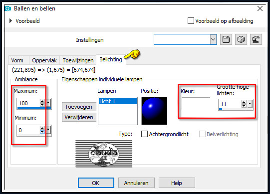 Effecten - Artistieke effecten - Ballen en Bellen