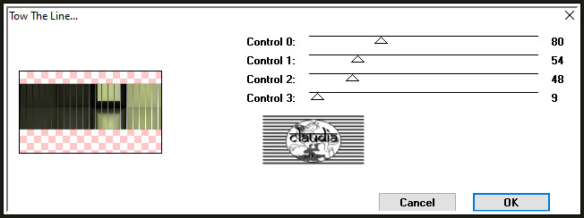 Effecten - Insteekfilters - Tramages - Tow The Line