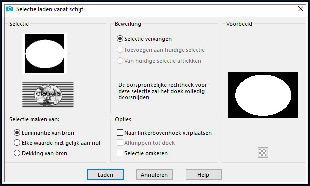 Selecties - Selectie laden/opslaan - Selectie laden vanaf schijf : selection_maxou_135