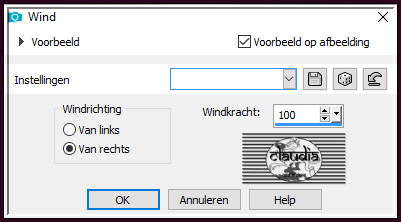 Effecten - Vervormingseffecten - Wind